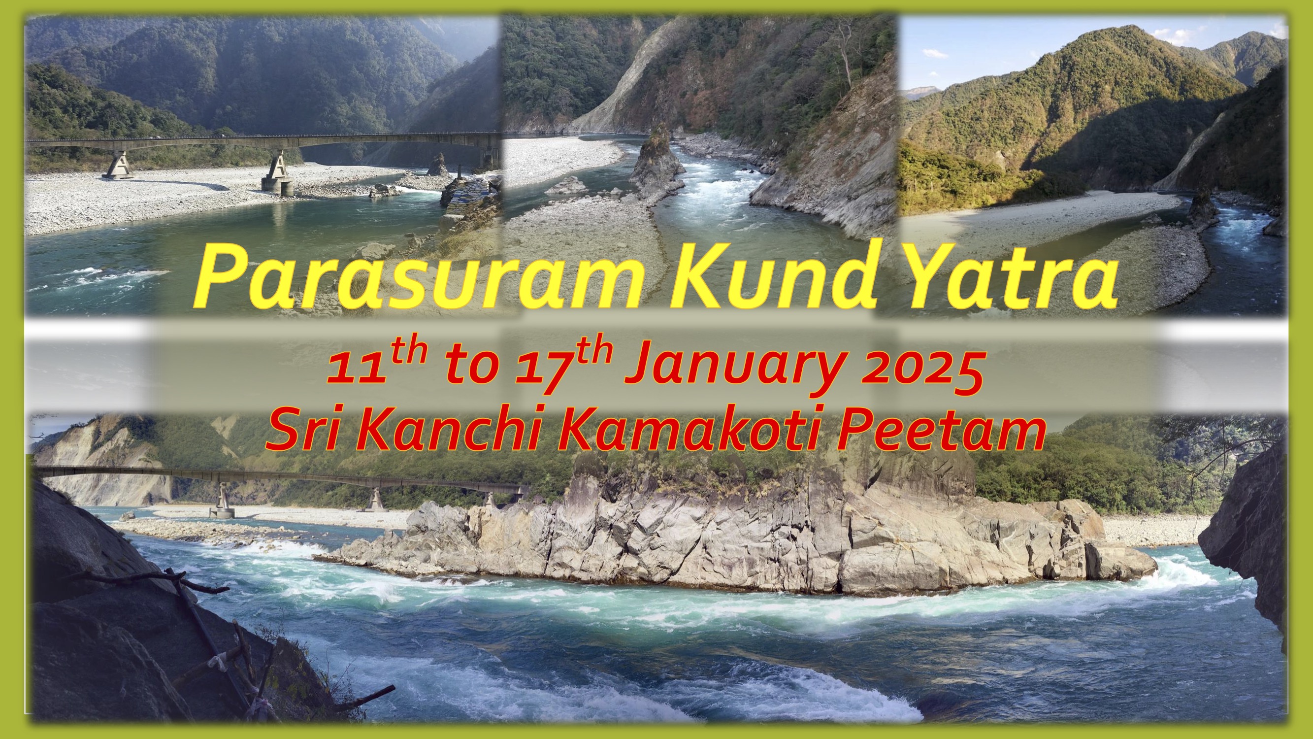 8th Parasuram Kund Yatra performed in Arunachal Pradesh